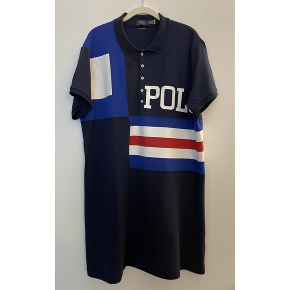 POLO Ralph Lauren Women's Mini Shirt Dress Size XXL Preppy Old Money - Picture 5 of 15